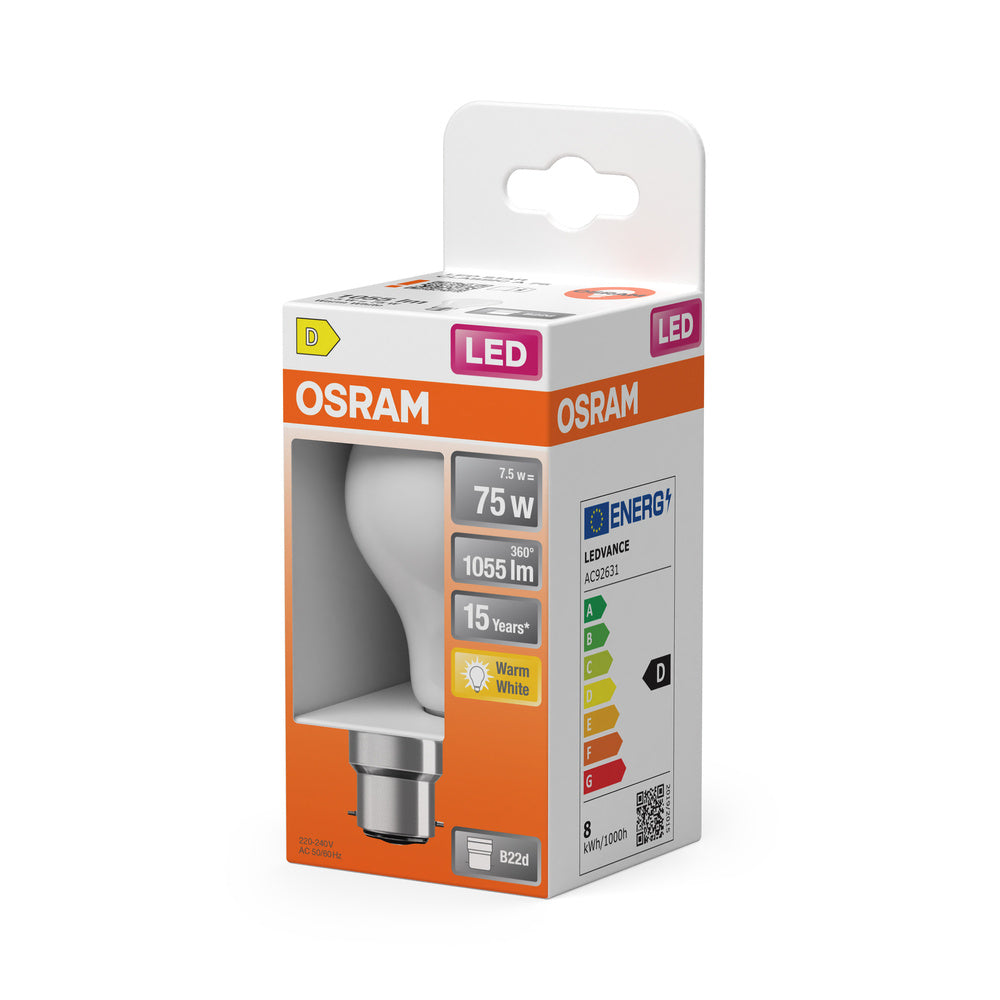 LED stropné svietidlo 7.5W IP20 2700K 300° – stropné LED svietidlo FOXTER