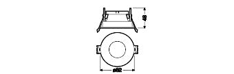 LED stropné svietidlo 002W – stropné LED svietidlo LEDVANCE