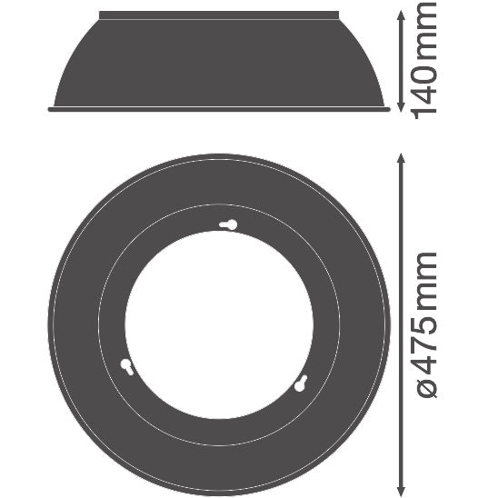 LED High Bay 225W 80° – priemyselné LED svietidlo LEDVANCE