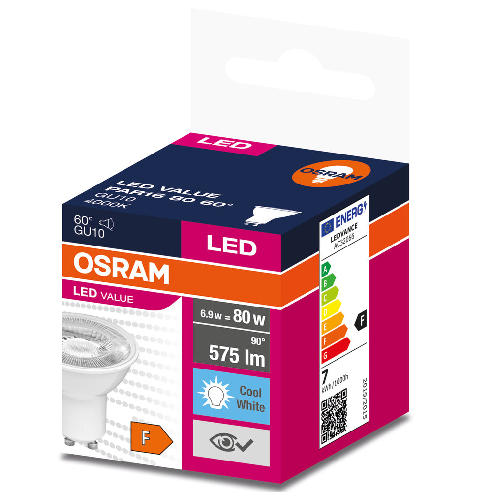 LED downlight 6.9W IP20 4000K 60° – zápustné LED svietidlo OSRAM