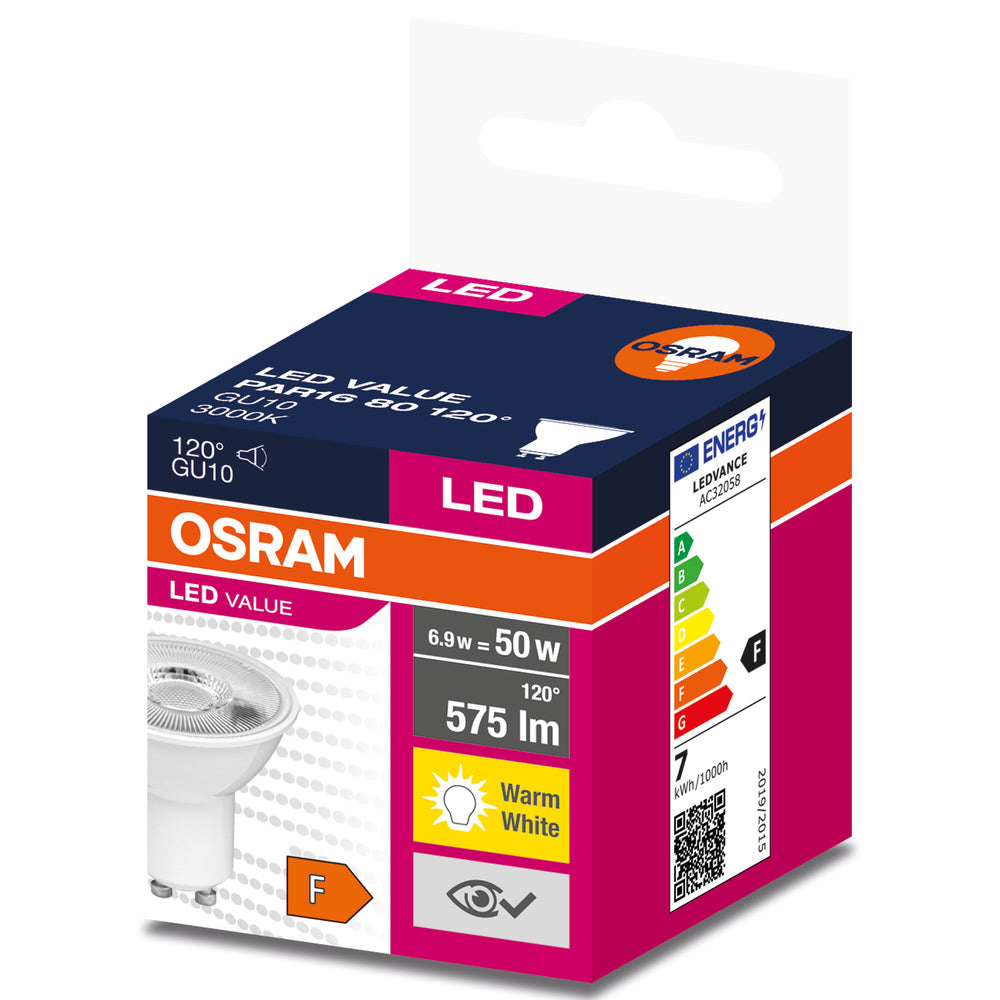 LED downlight 6.9W IP20 3000K 120° – zápustné LED svietidlo OSRAM