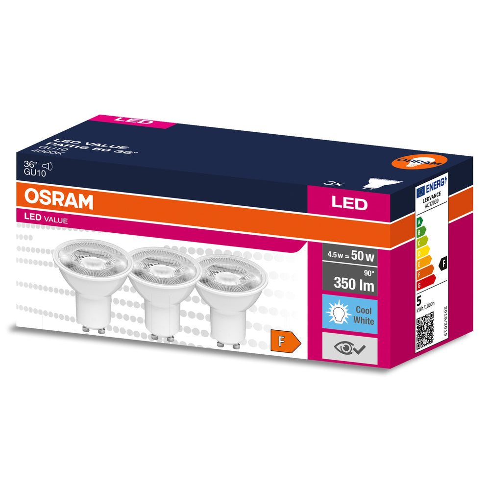 LED downlight 4.5W IP20 4000K 36° – zápustné LED svietidlo OSRAM