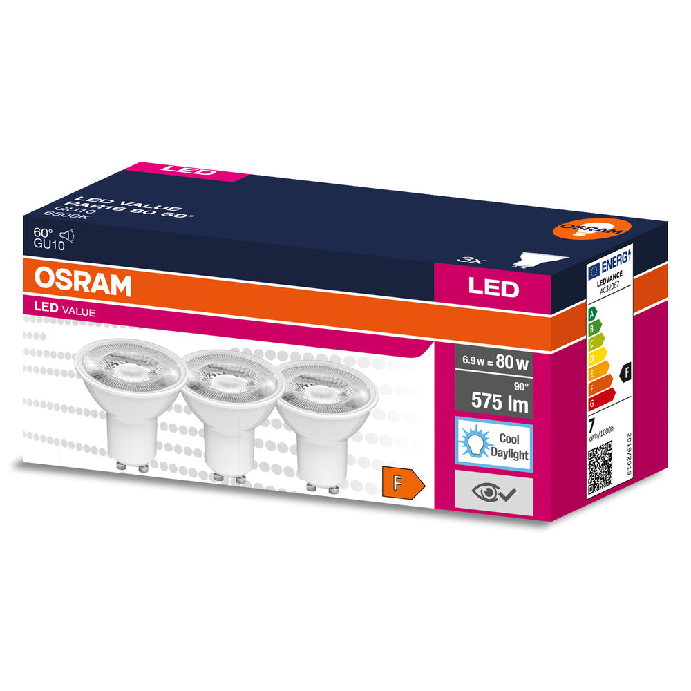LED downlight 6.9W IP20 6500K 60° – zápustné LED svietidlo OSRAM