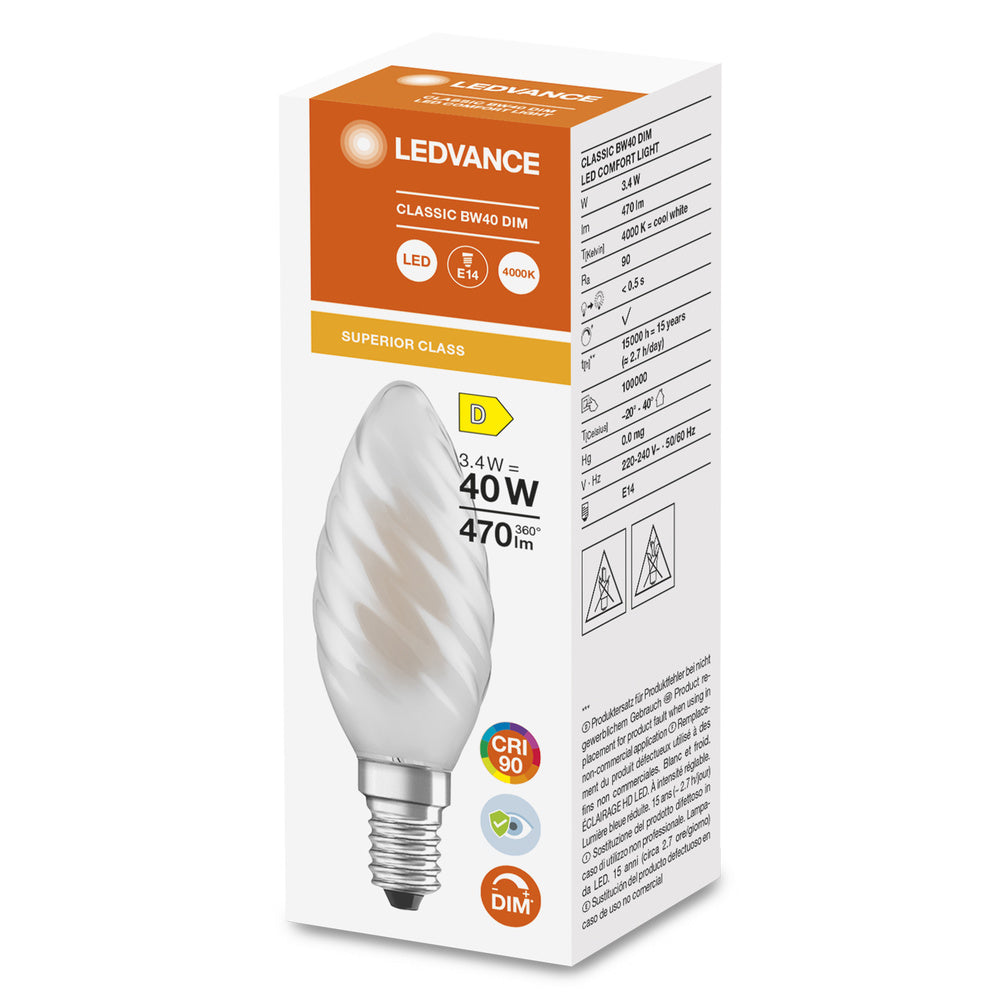 LED stropné svietidlo 3.4W IP20 4000K 300° – stropné LED svietidlo LEDVANCE