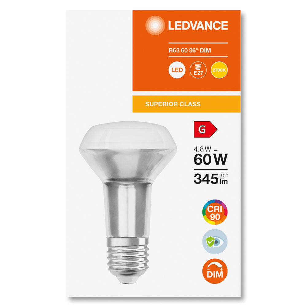 LED stropné svietidlo 4.8W IP20 2700K 36° – stropné LED svietidlo LEDVANCE