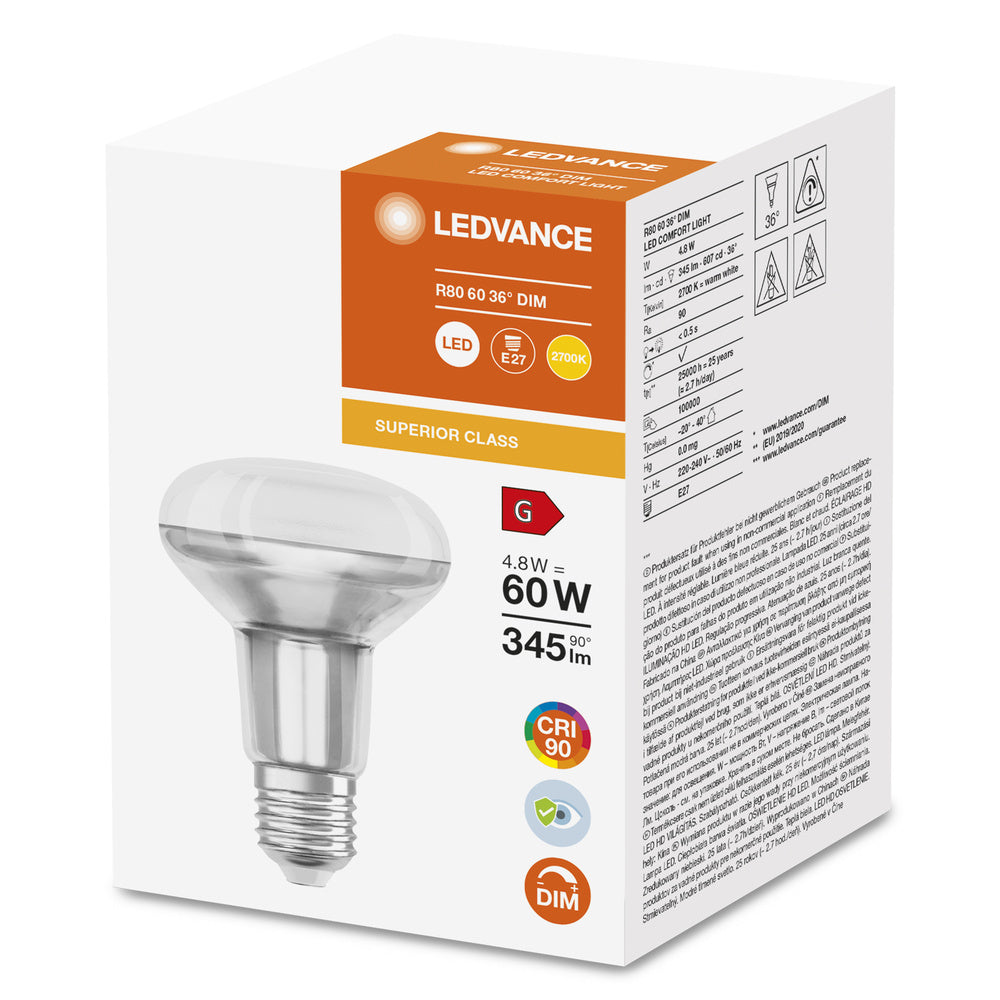 LED stropné svietidlo 4.8W IP20 2700K 36° – stropné LED svietidlo LEDVANCE