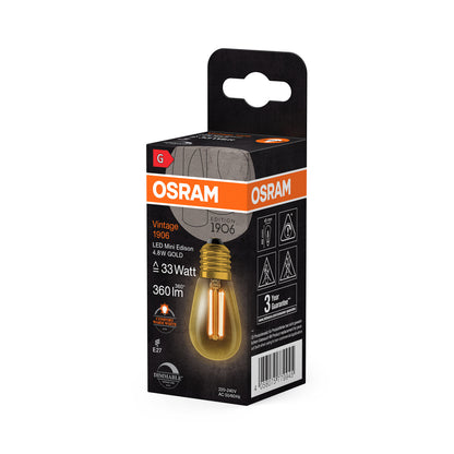 LED stropné svietidlo 4.8W IP20 2200K 320° – stropné LED svietidlo OSRAM