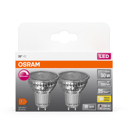 LED downlight 4.5W IP20 2700K 36° – zápustné LED svietidlo OSRAM