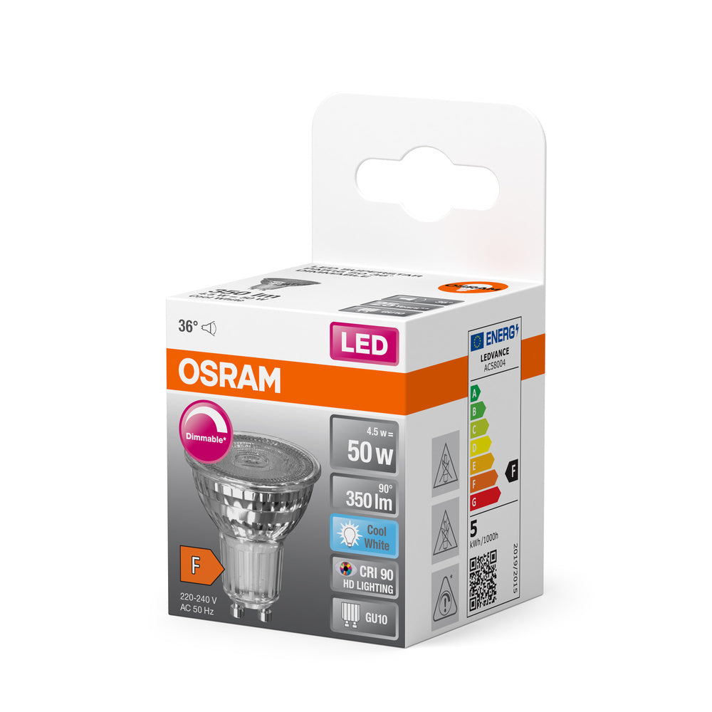 LED downlight 4.5W IP20 4000K 36° – zápustné LED svietidlo OSRAM