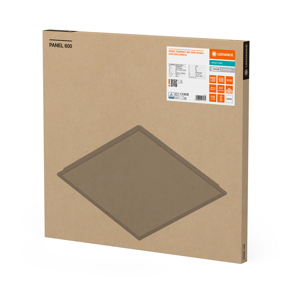 LED panel 33W IP40 4000K 90° – LED stropný panel LEDVANCE