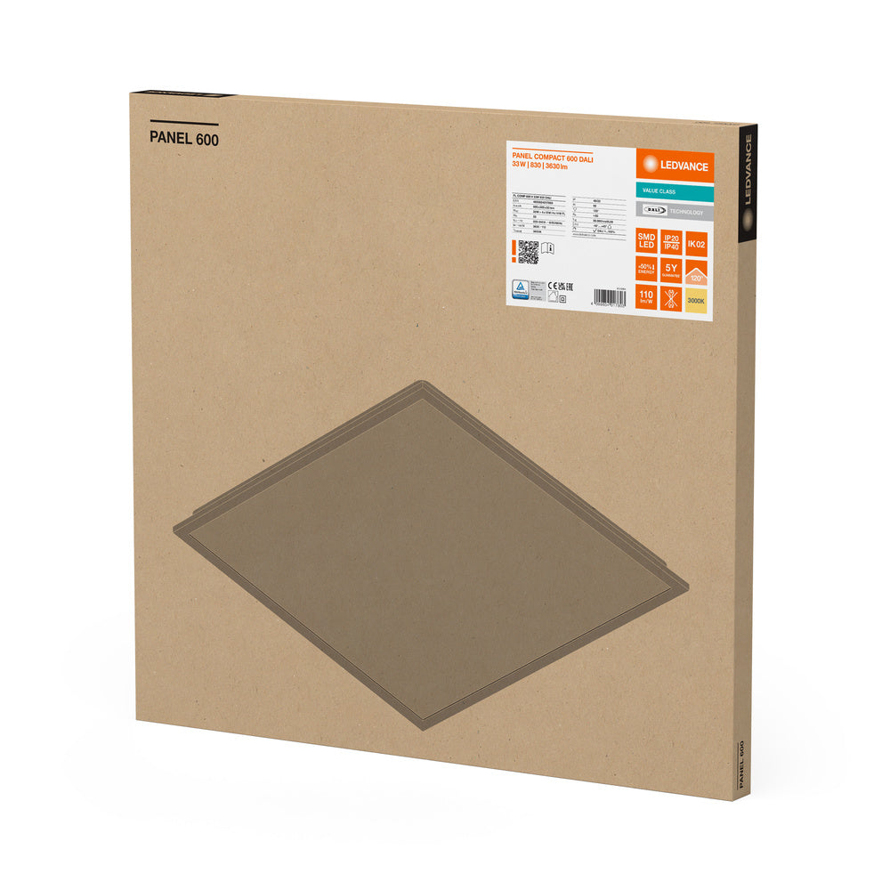 LED panel 33W IP40 3000K 120° – LED stropný panel LEDVANCE