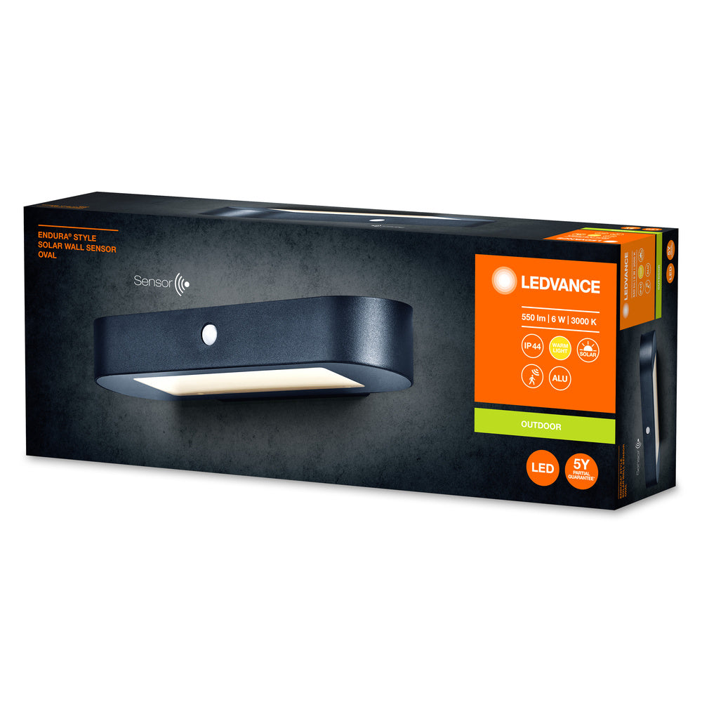 LED nástenné svietidlo 6W IP44 3000K 120° – nástenné LED svietidlo LEDVANCE
