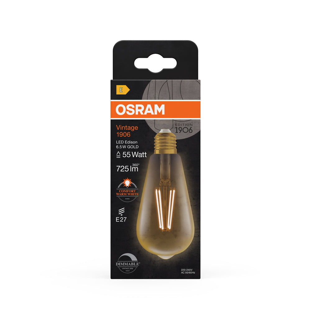 LED stropné svietidlo 6.5W IP20 2400K 300° – stropné LED svietidlo OSRAM