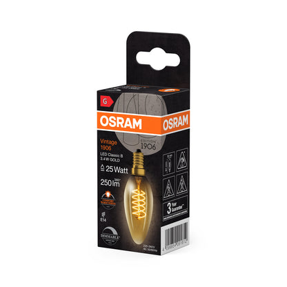LED stropné svietidlo 3.4W IP20 2200K 320° – stropné LED svietidlo OSRAM