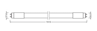 LED lineárne svietidlo 23W IP20 4000K 190° – lineárne LED svietidlo LEDVANCE