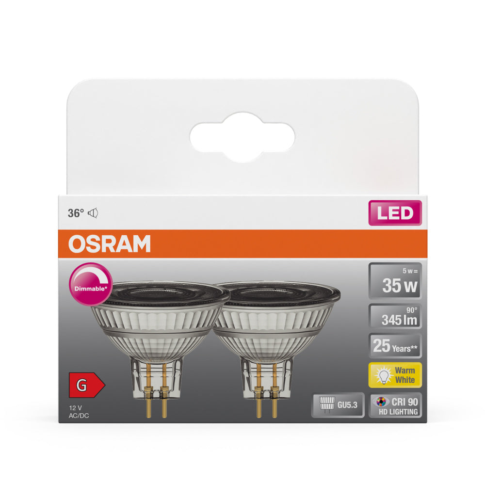 LED stropné svietidlo 5W IP20 2700K 36° – stropné LED svietidlo OSRAM