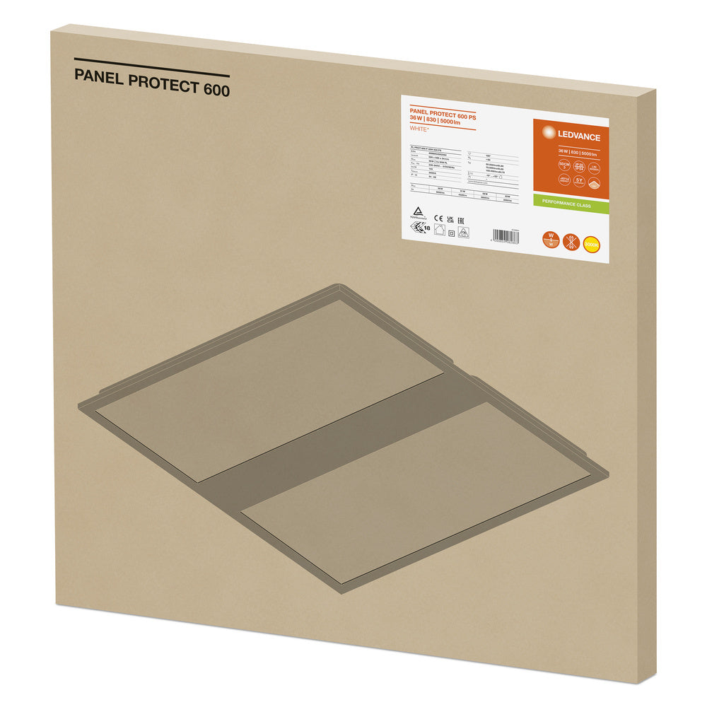 LED panel 36W IP54 3000K 120° – LED stropný panel LEDVANCE