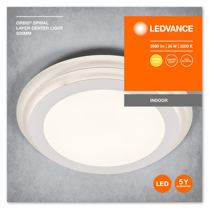 LED stropné svietidlo 38W IP20 3000K – stropné LED svietidlo LEDVANCE