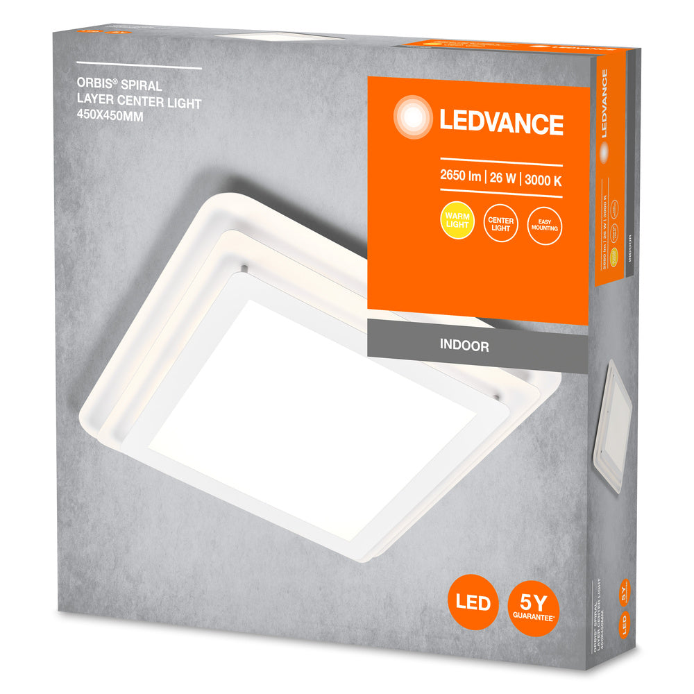 LED stropné svietidlo 26W IP20 3000K – stropné LED svietidlo LEDVANCE