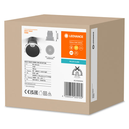 LED stropné svietidlo 10W IP20 3000K 30° – stropné LED svietidlo LEDVANCE