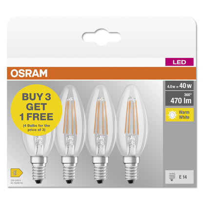 LED stropné svietidlo 4W IP20 2700K 300° – stropné LED svietidlo OSRAM