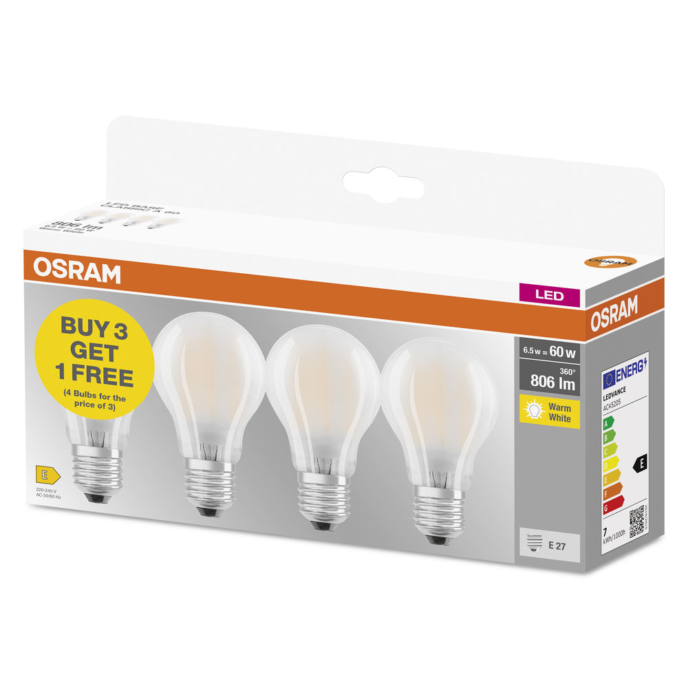 LED stropné svietidlo 6.5W IP20 2700K 300° – stropné LED svietidlo OSRAM