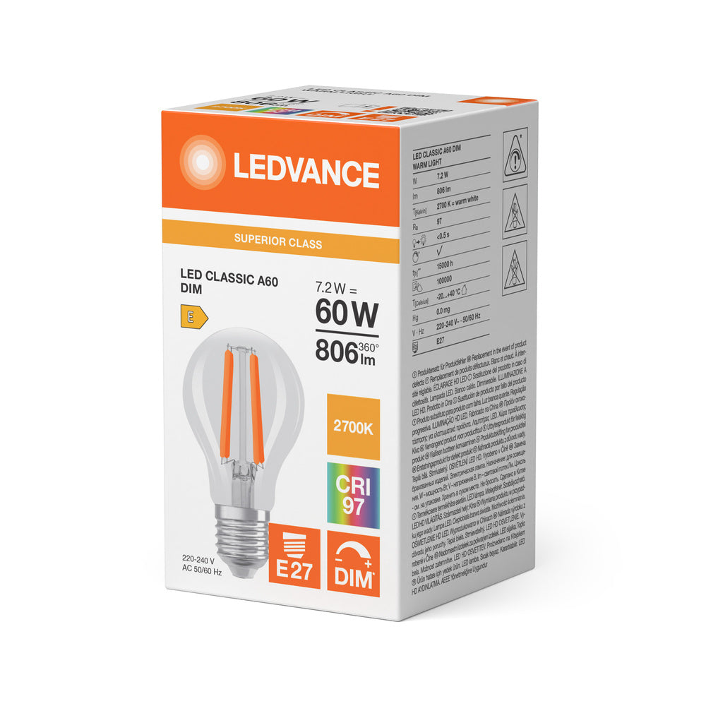 LED stropné svietidlo 7.2W IP20 2700K 320° – stropné LED svietidlo LEDVANCE