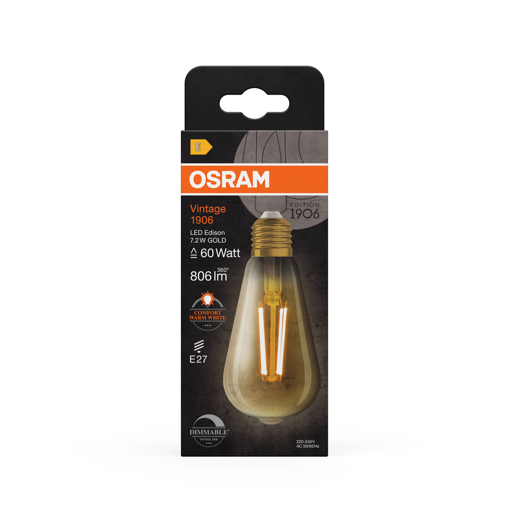 LED stropné svietidlo 7.2W IP20 2400K 300° – stropné LED svietidlo OSRAM