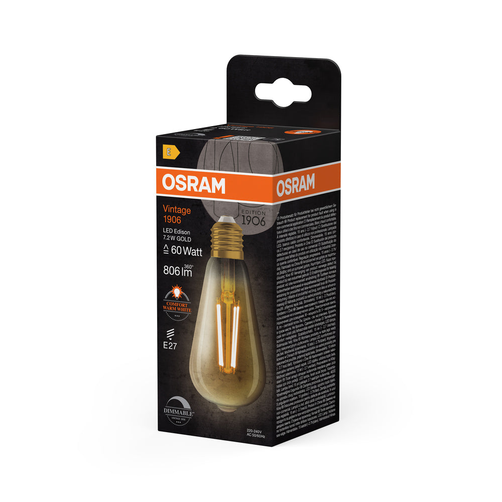 LED stropné svietidlo 7.2W IP20 2400K 300° – stropné LED svietidlo OSRAM