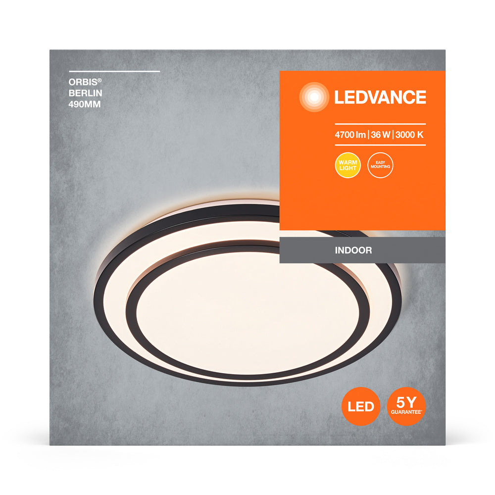 LED stropné svietidlo 36W IP20 3000K 120° – stropné LED svietidlo LEDVANCE