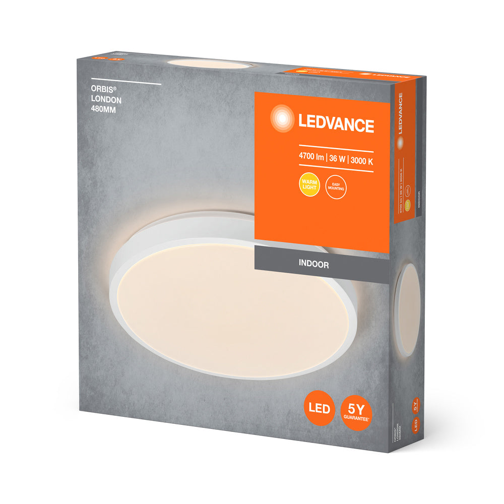 LED stropné svietidlo 36W IP20 3000K 120° – stropné LED svietidlo LEDVANCE