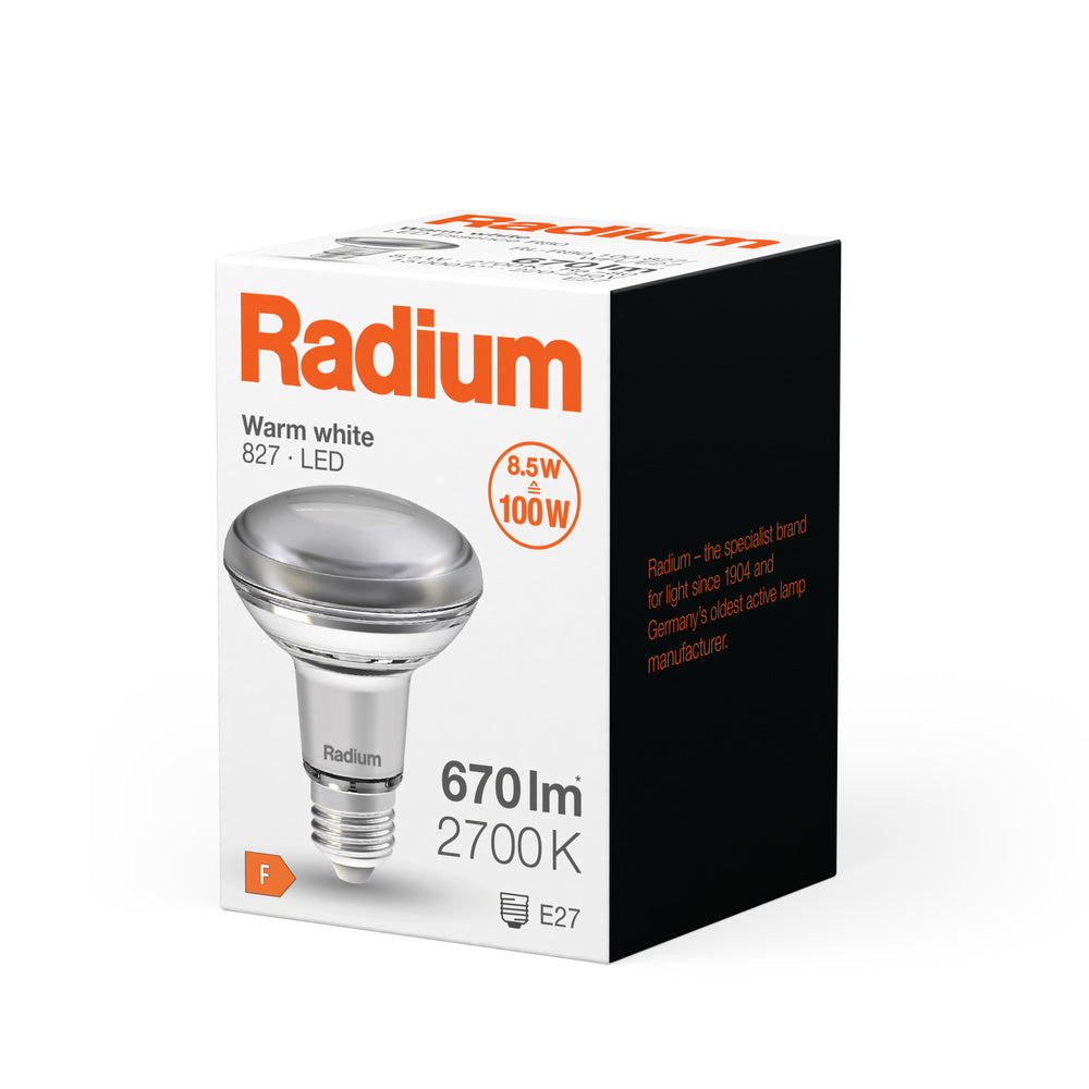 LED stropné svietidlo 8.5W IP20 2700K 36° – stropné LED svietidlo RADIUM