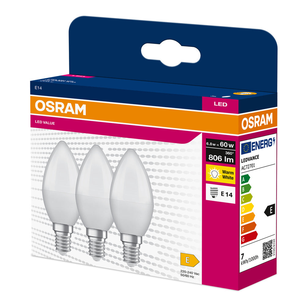LED stropné svietidlo 6.8W 3000K 220° – stropné LED svietidlo OSRAM