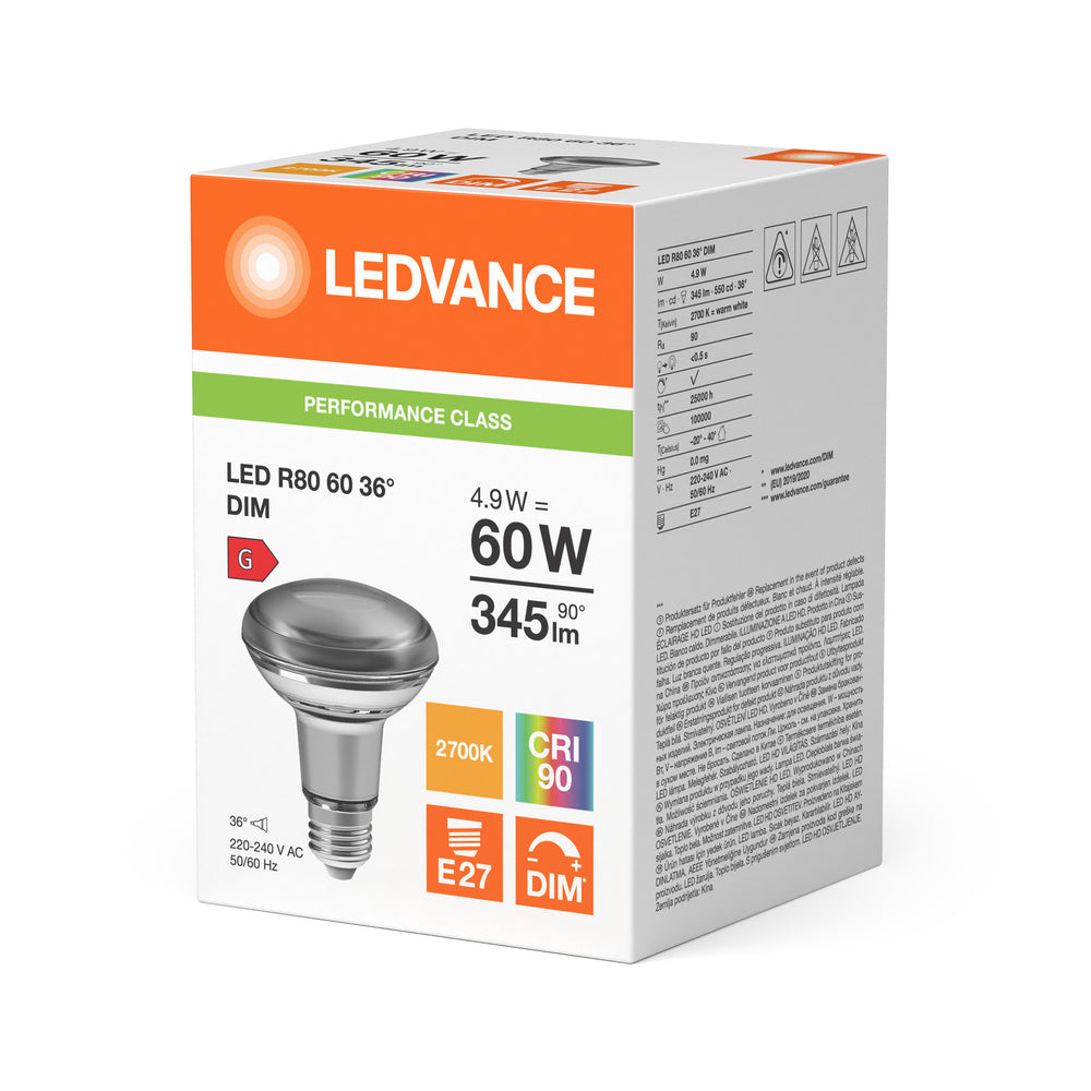 LED stropné svietidlo 4.9W IP20 2700K 36° – stropné LED svietidlo LEDVANCE