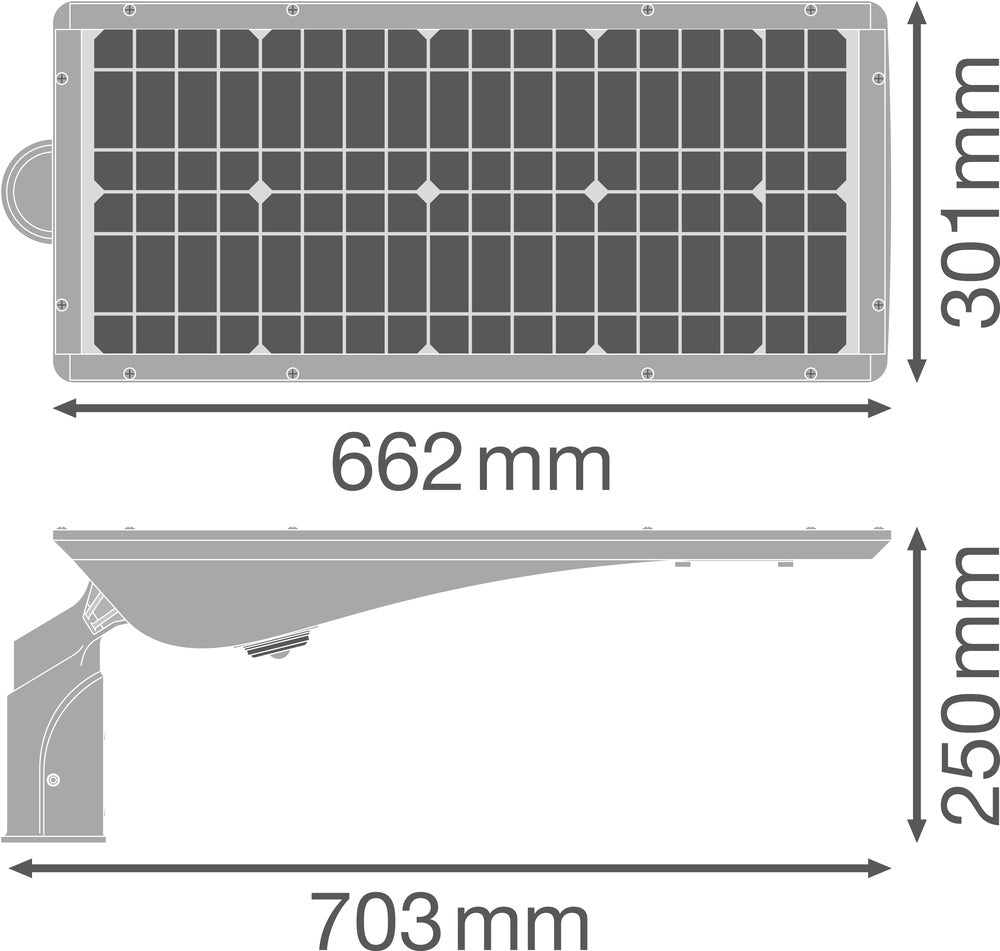 LED pouličné osvetlenie 30W IP65 3000K 35° – pouličné LED svietidlo LEDVANCE
