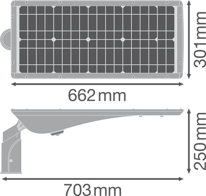 LED pouličné osvetlenie 20W IP65 3000K 35° – pouličné LED svietidlo LEDVANCE
