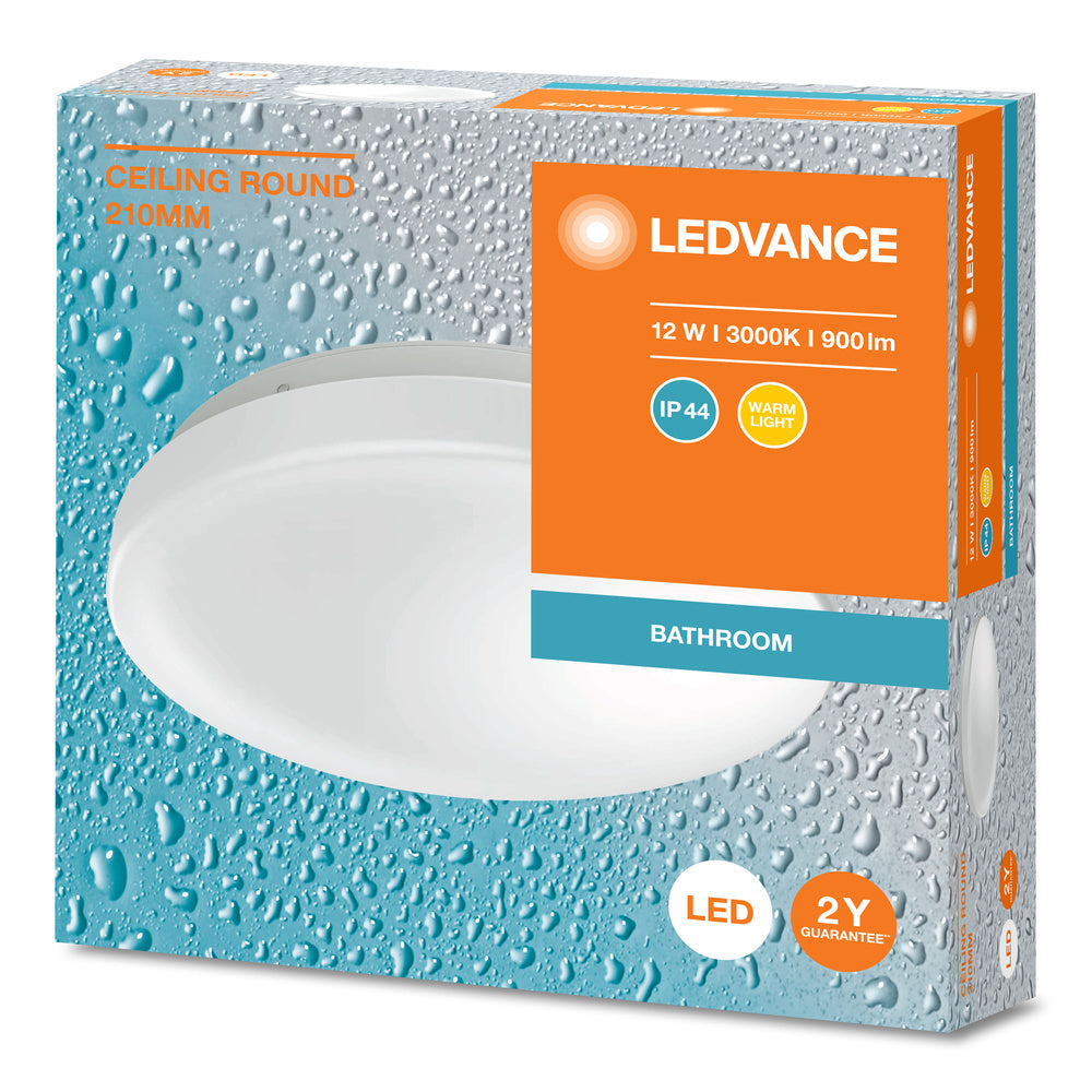 LED stropné svietidlo 12W IP44 3000K 120° – stropné LED svietidlo LEDVANCE