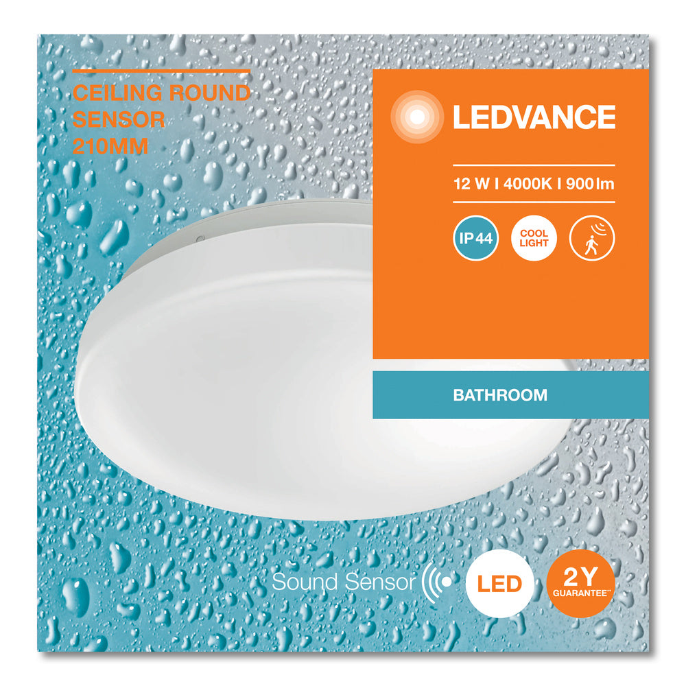 LED stropné svietidlo 12W IP44 4000K 120° – stropné LED svietidlo LEDVANCE