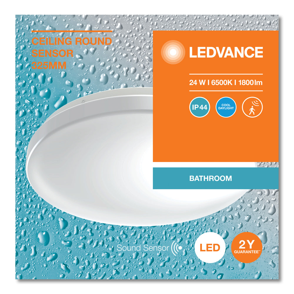 LED stropné svietidlo 24W IP44 6500K 120° – stropné LED svietidlo LEDVANCE