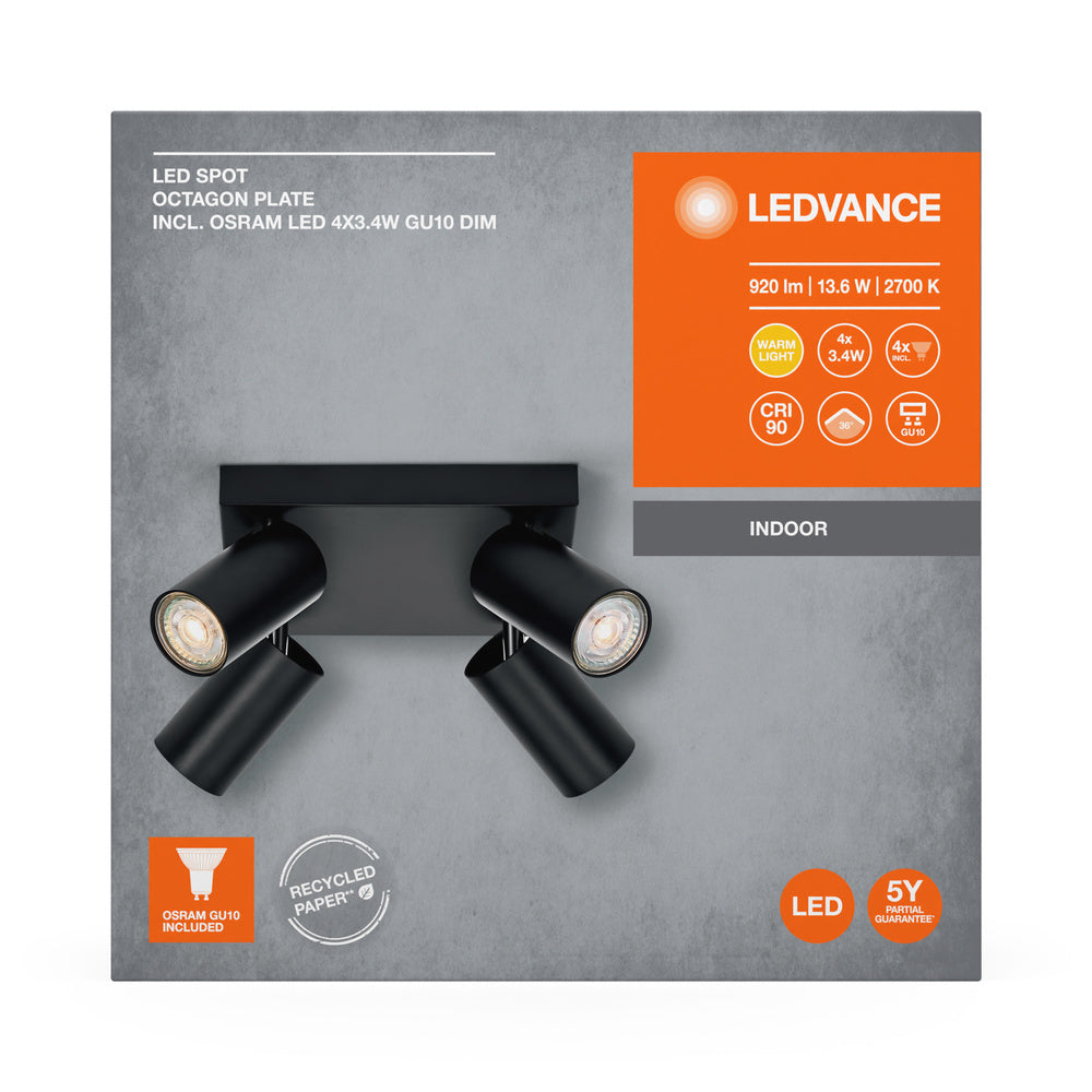 LED stropné svietidlo 13.60W IP20 2700K 36° – stropné LED svietidlo LEDVANCE