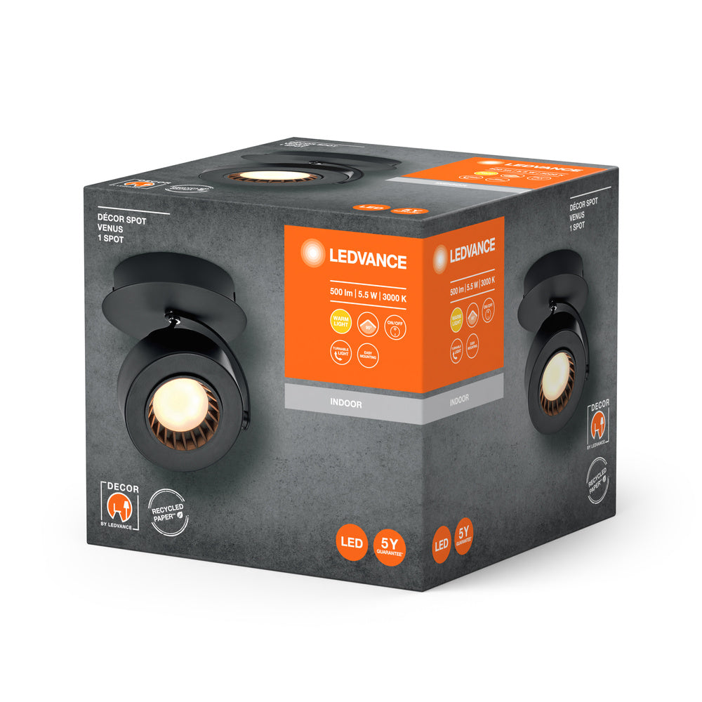LED downlight 5.50W IP20 3000K 95° – zápustné LED svietidlo LEDVANCE