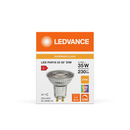 LED downlight 3.4W IP20 2700K 36° – zápustné LED svietidlo LEDVANCE