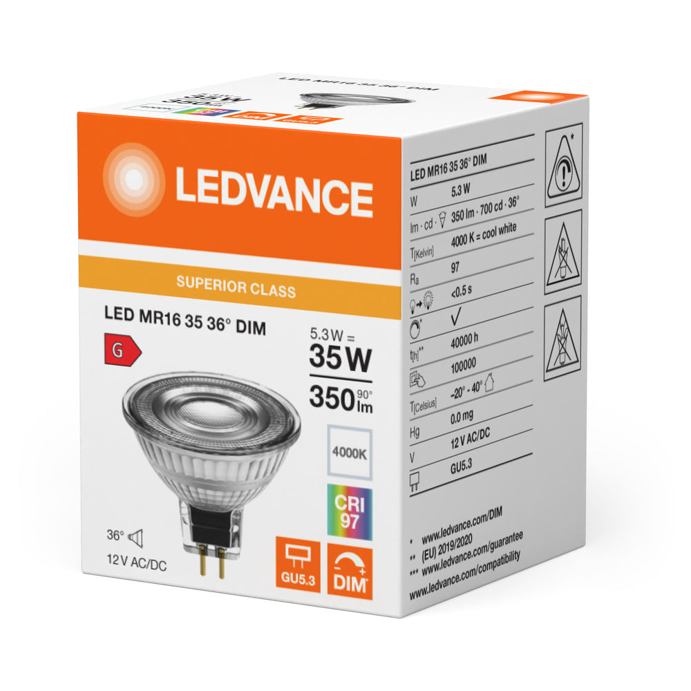 LED stropné svietidlo 5.3W IP20 4000K 36° – stropné LED svietidlo LEDVANCE