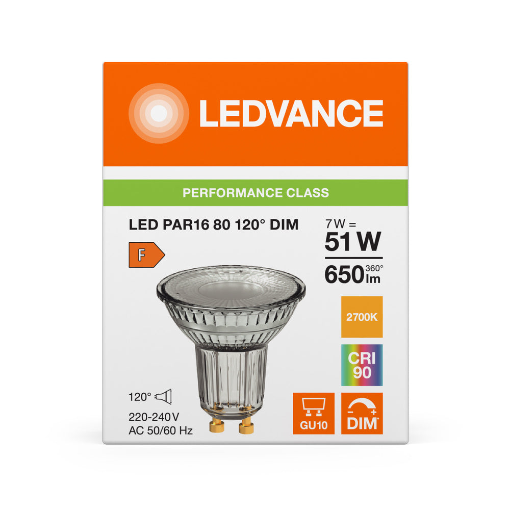 LED downlight 7W IP20 2700K 120° – zápustné LED svietidlo LEDVANCE