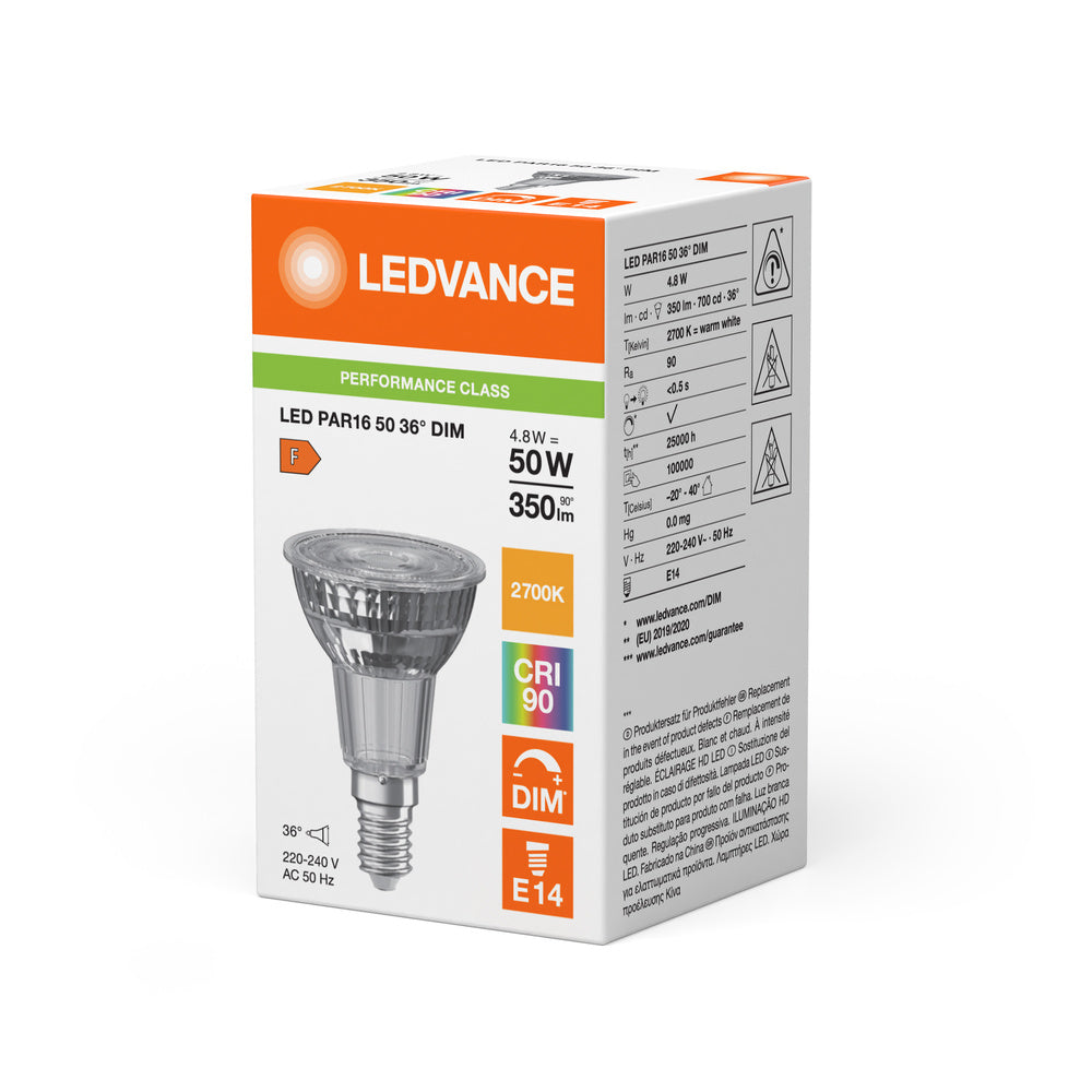 LED downlight 4.8W IP20 2700K 36° – zápustné LED svietidlo LEDVANCE