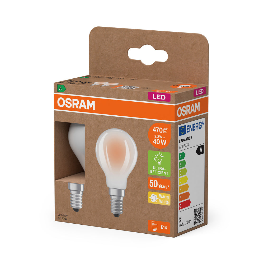 LED stropné svietidlo 2.2W IP20 2700K 330° – stropné LED svietidlo OSRAM