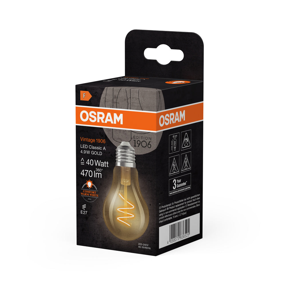 LED stropné svietidlo 4.9W IP20 2200K 300° – stropné LED svietidlo OSRAM