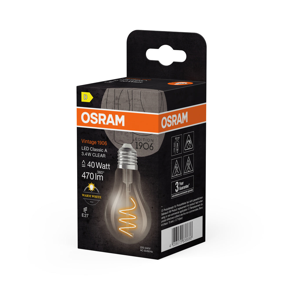 LED stropné svietidlo 3.4W IP20 2700K 300° – stropné LED svietidlo OSRAM