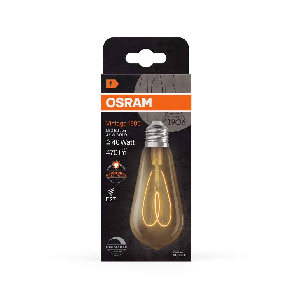 LED stropné svietidlo 4.9W IP20 2200K 300° – stropné LED svietidlo OSRAM