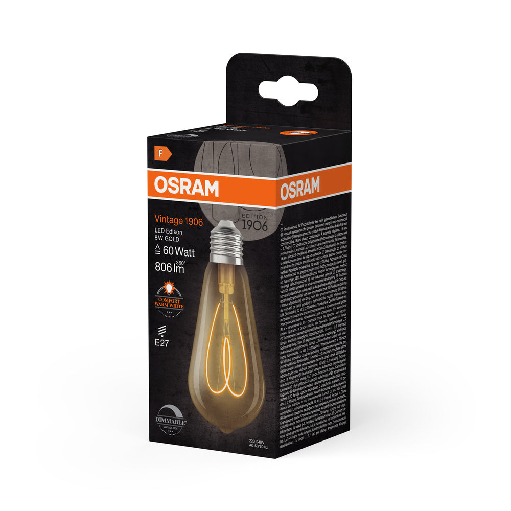 LED stropné svietidlo 8W IP20 2200K 300° – stropné LED svietidlo OSRAM